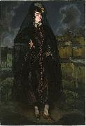 Ignacio Zuloaga y Zabaleta Portrait of Anita Ramerez in Black painting